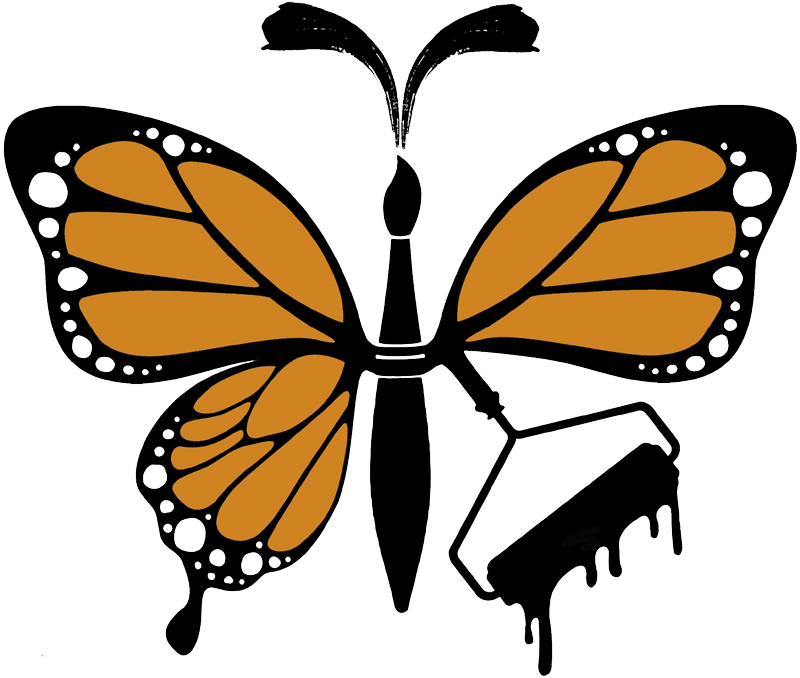 "Monarch Painting logo – San Diego residential and commercial painting company